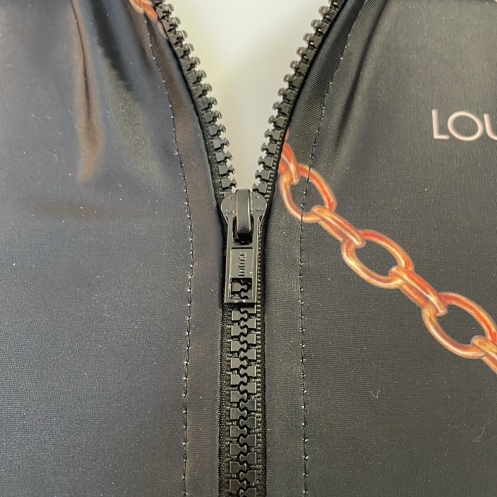 UNBRANDED LONG SLEEVE LIGHT WEIGHT SILKY FEEL FULL FRONT ZIP UP JACKET S⦠- Picture 7 of 9